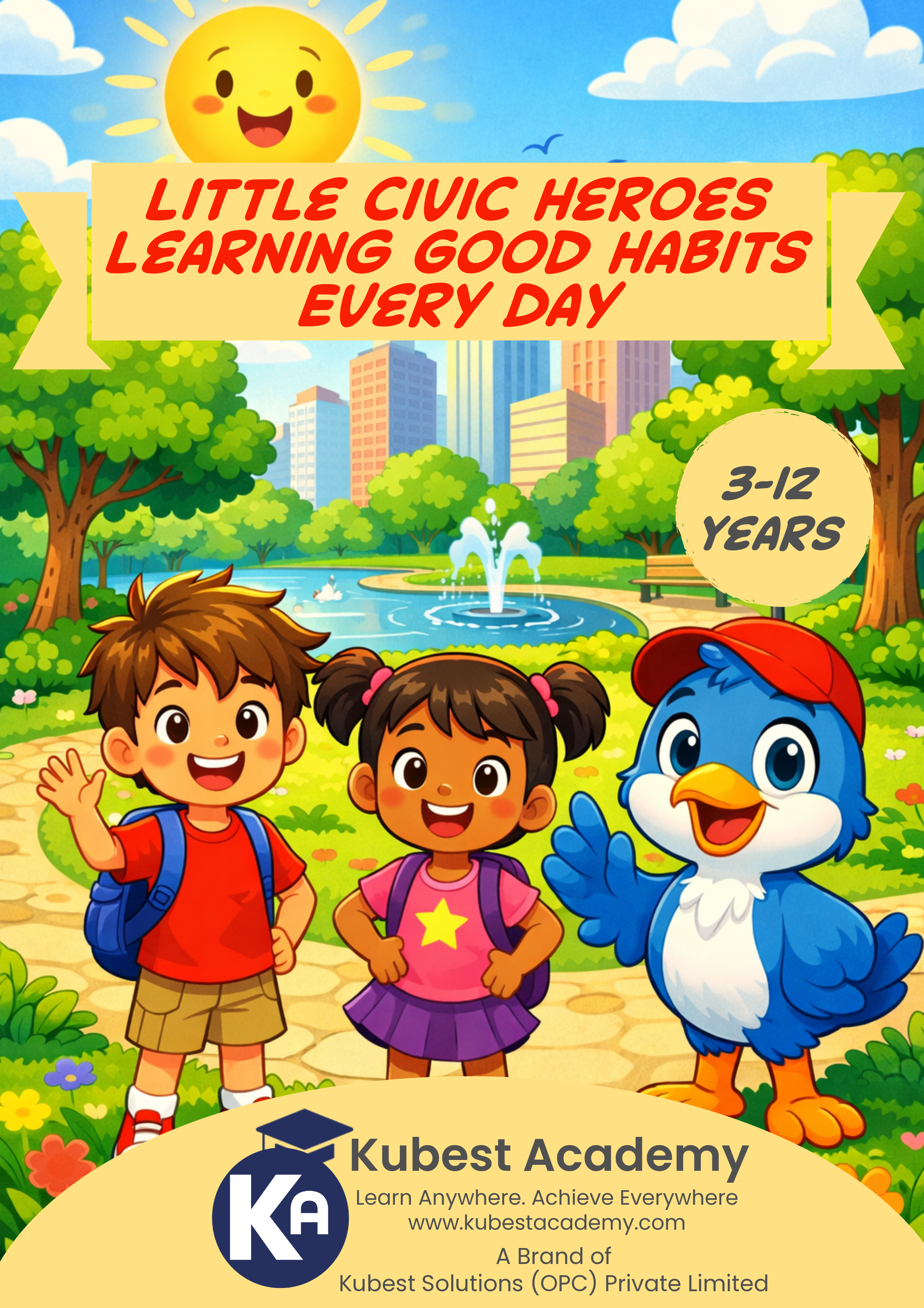 Little Civic Heroes – A Fun Civic Sense Story Book for Kids (Age 3–12)